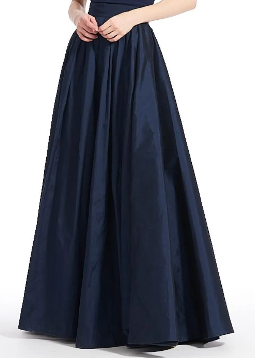 TAFFETA BALLGOWN SKIRT IN CHAMPAGNE