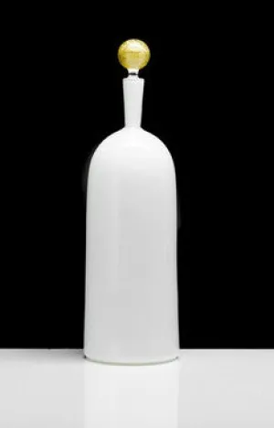 Tall Bottle Carmella Barware Ivory - Joe Cariati