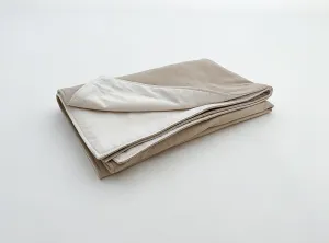 Tan and Natural Baby 100% Cotton Quilt