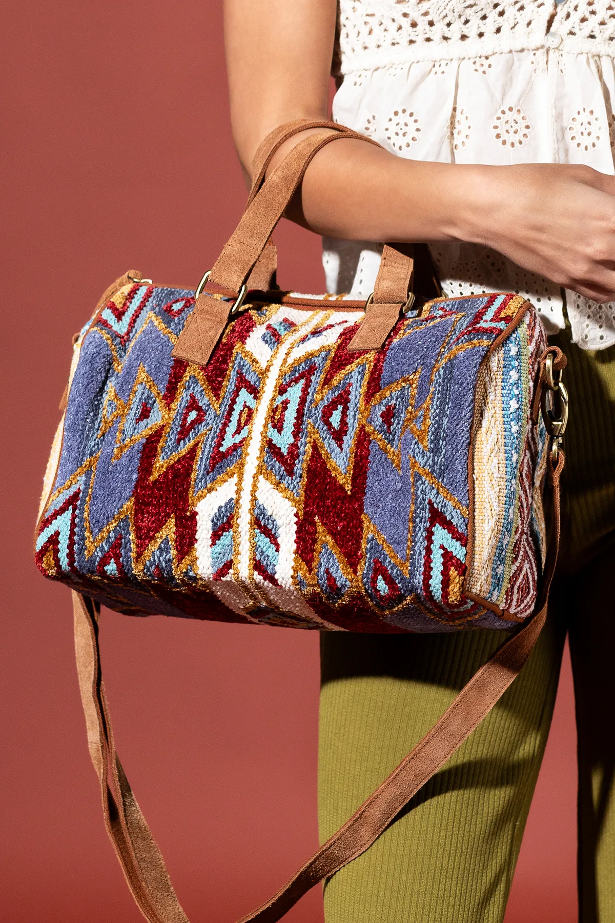Tapestry Trail Boston Bag