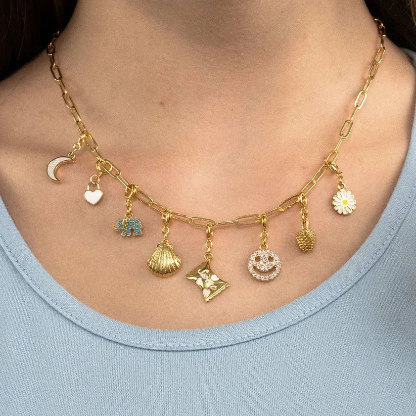 The Crowns Bespoke Jewelry Gold Link Necklace