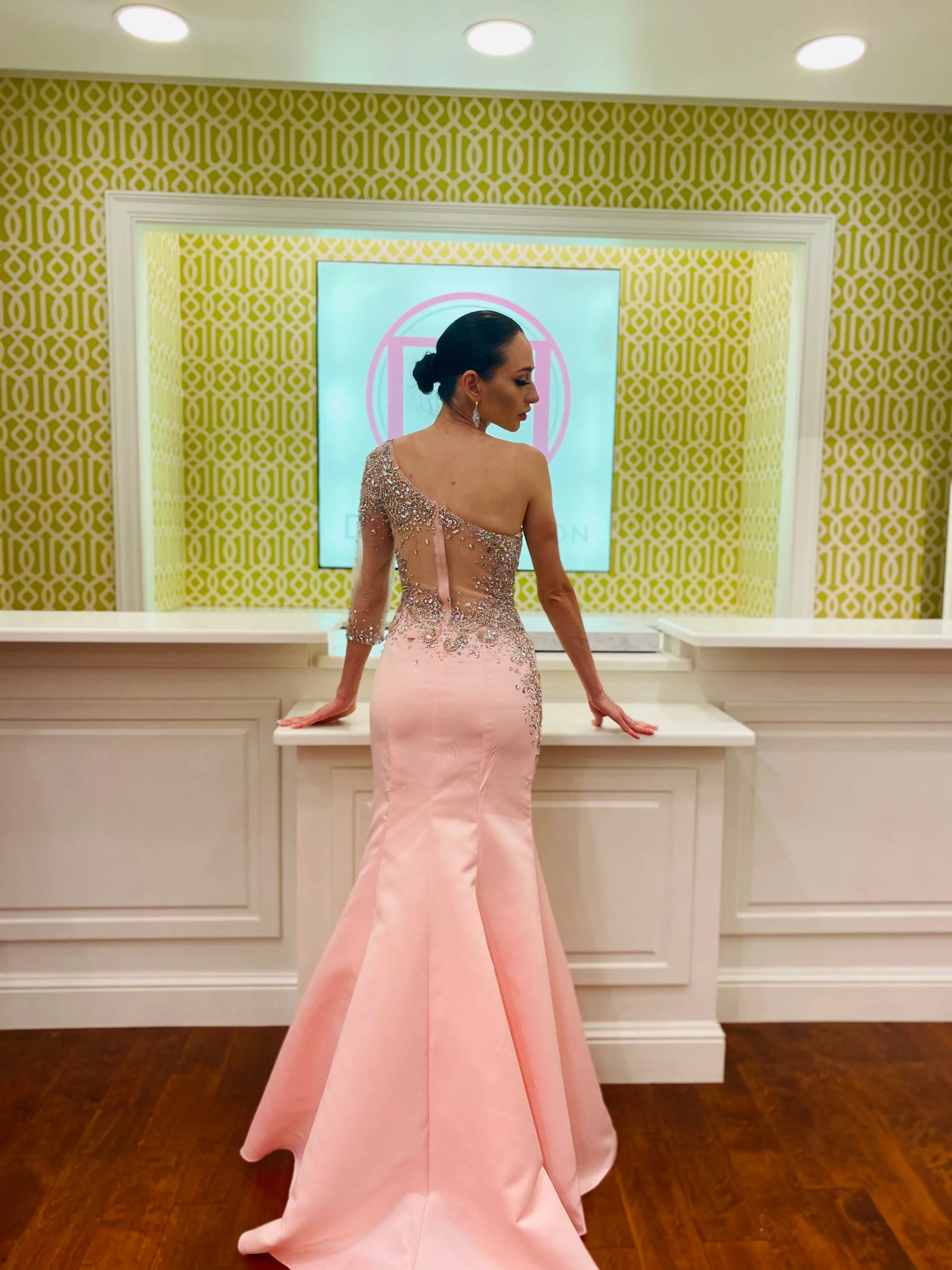 The Matilda One Shoulder Gown