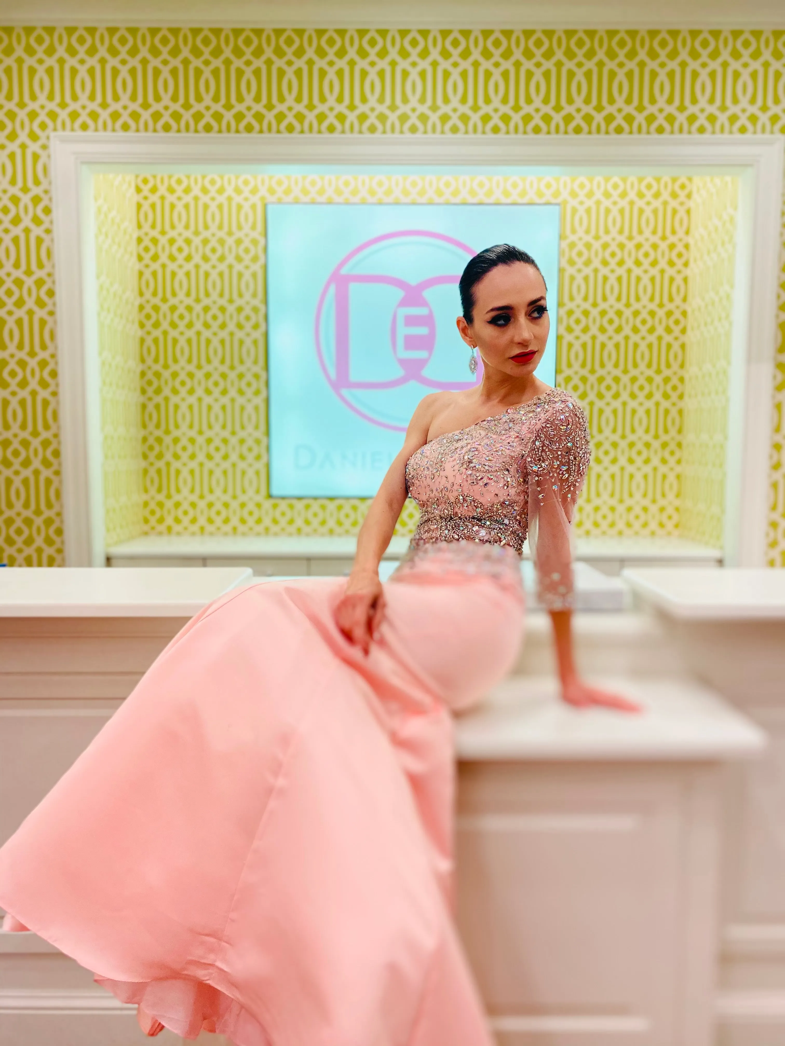 The Matilda One Shoulder Gown