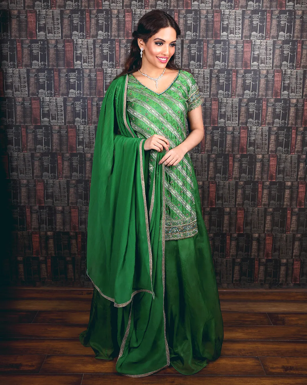 The Traditional Green Suit