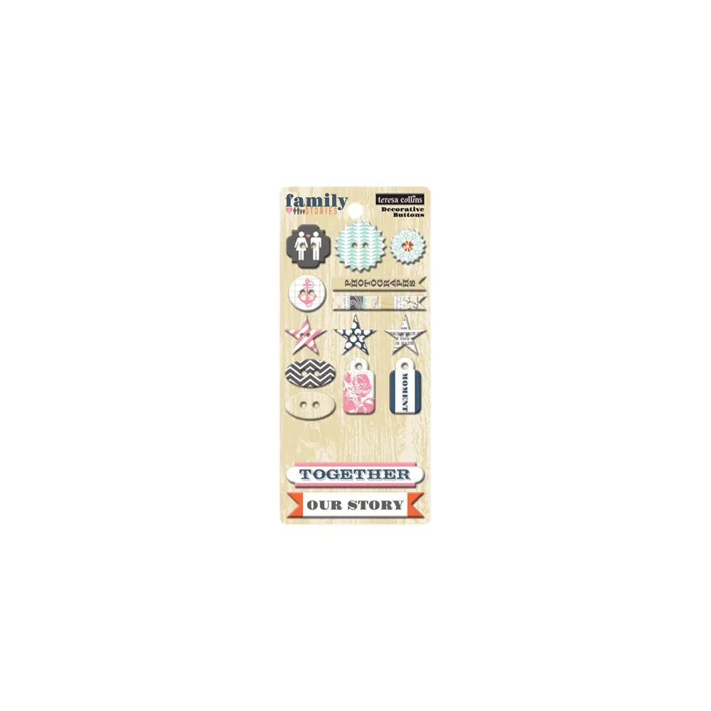 Theresa Collins Buttons - [Collection] - Family Stories