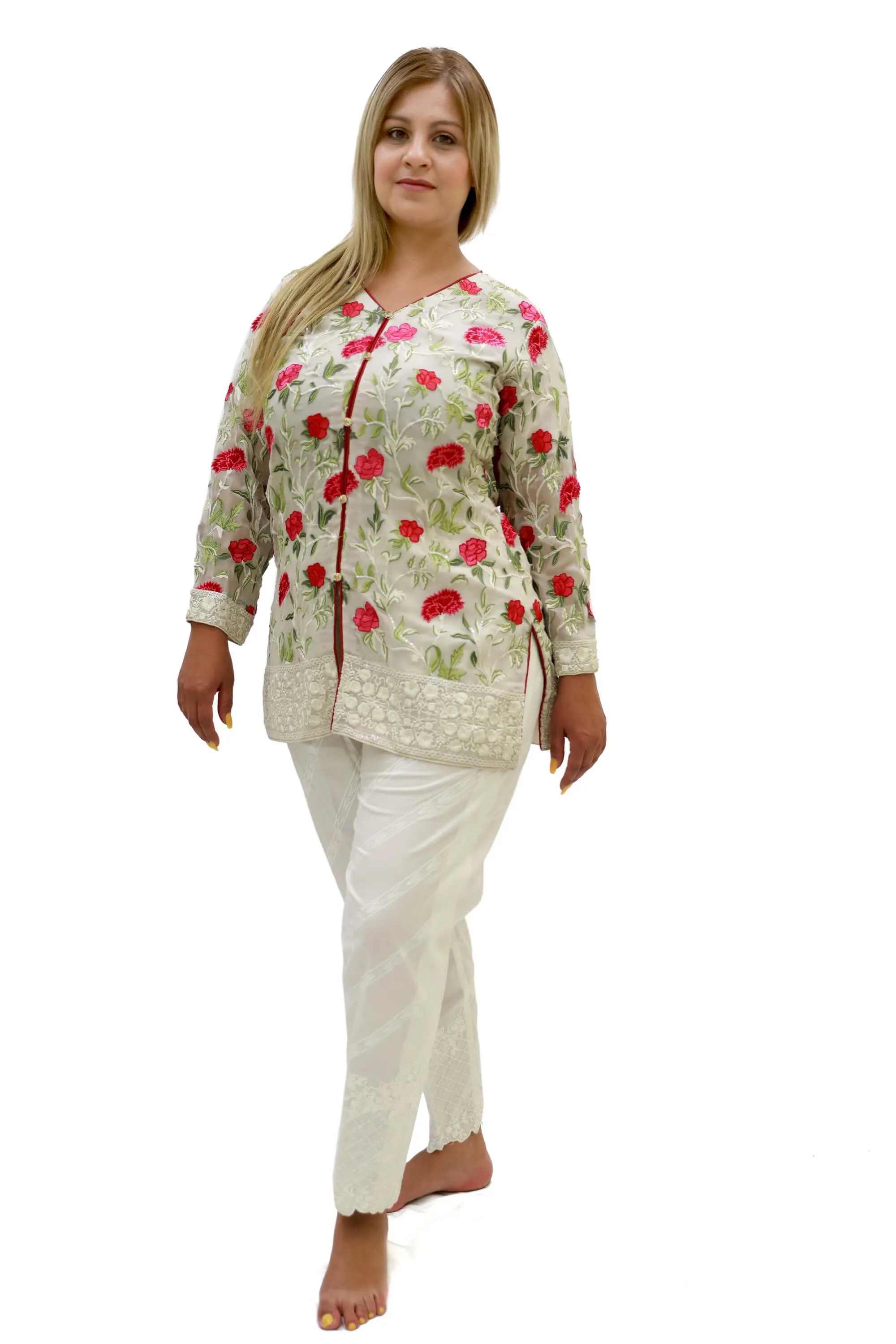 Thread & Motifs Embroidery Shirt