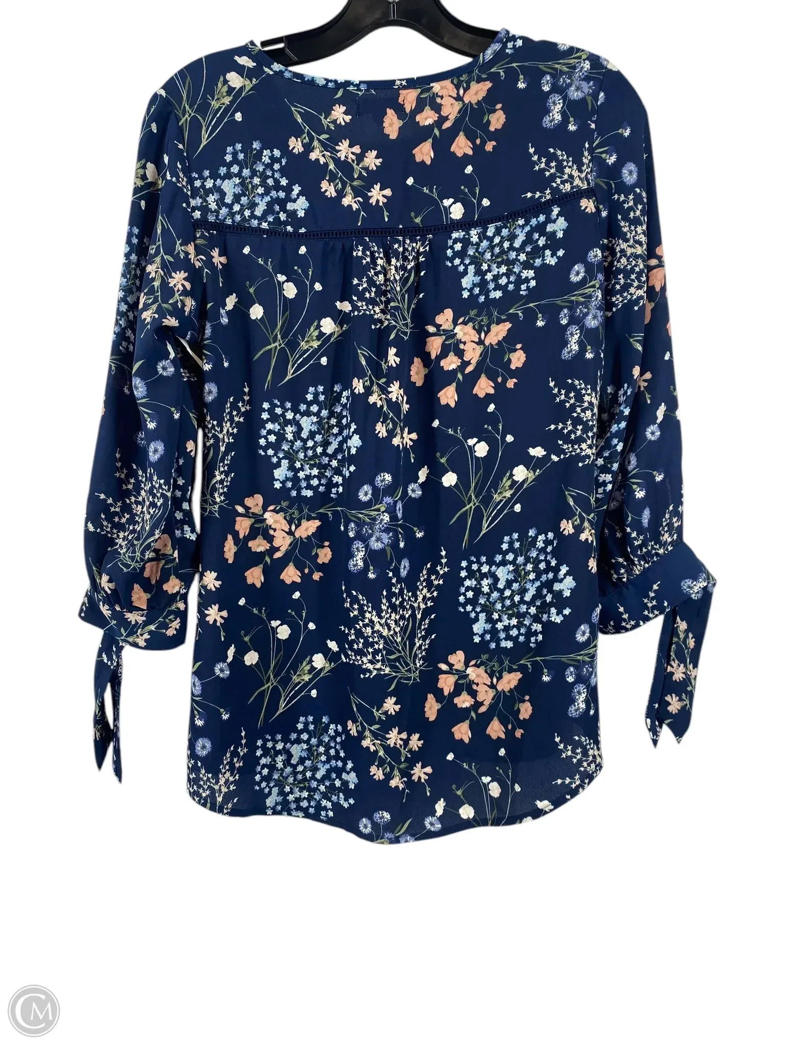 Top Short Sleeve By Westport In Floral Print, Size: S