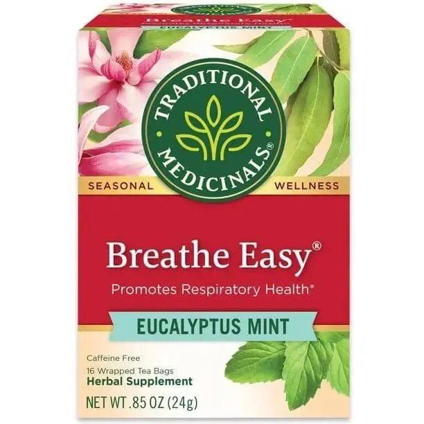 Traditional Medicinals - Breathe Easy Tea, 16 Bags
