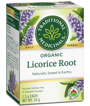 Traditional Medicinals Organic Licorice Root Tea (16 Tea Bags)