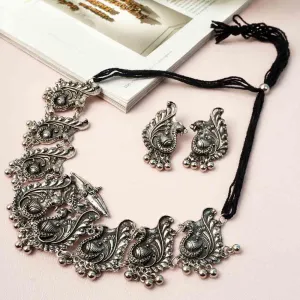 Traditional Peacock Jewel Set