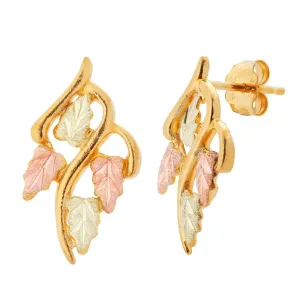 Traditional Style IV - Black Hills Gold Earrings