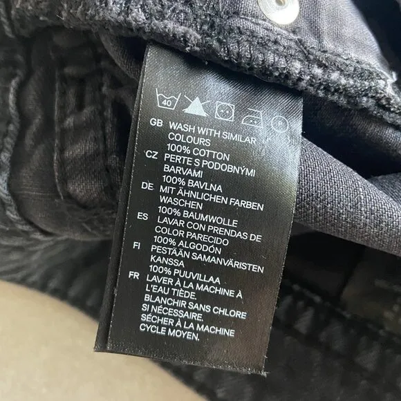 Trish Summerville for H&amp;M Dragon Tattoo Denim Mini Skirt