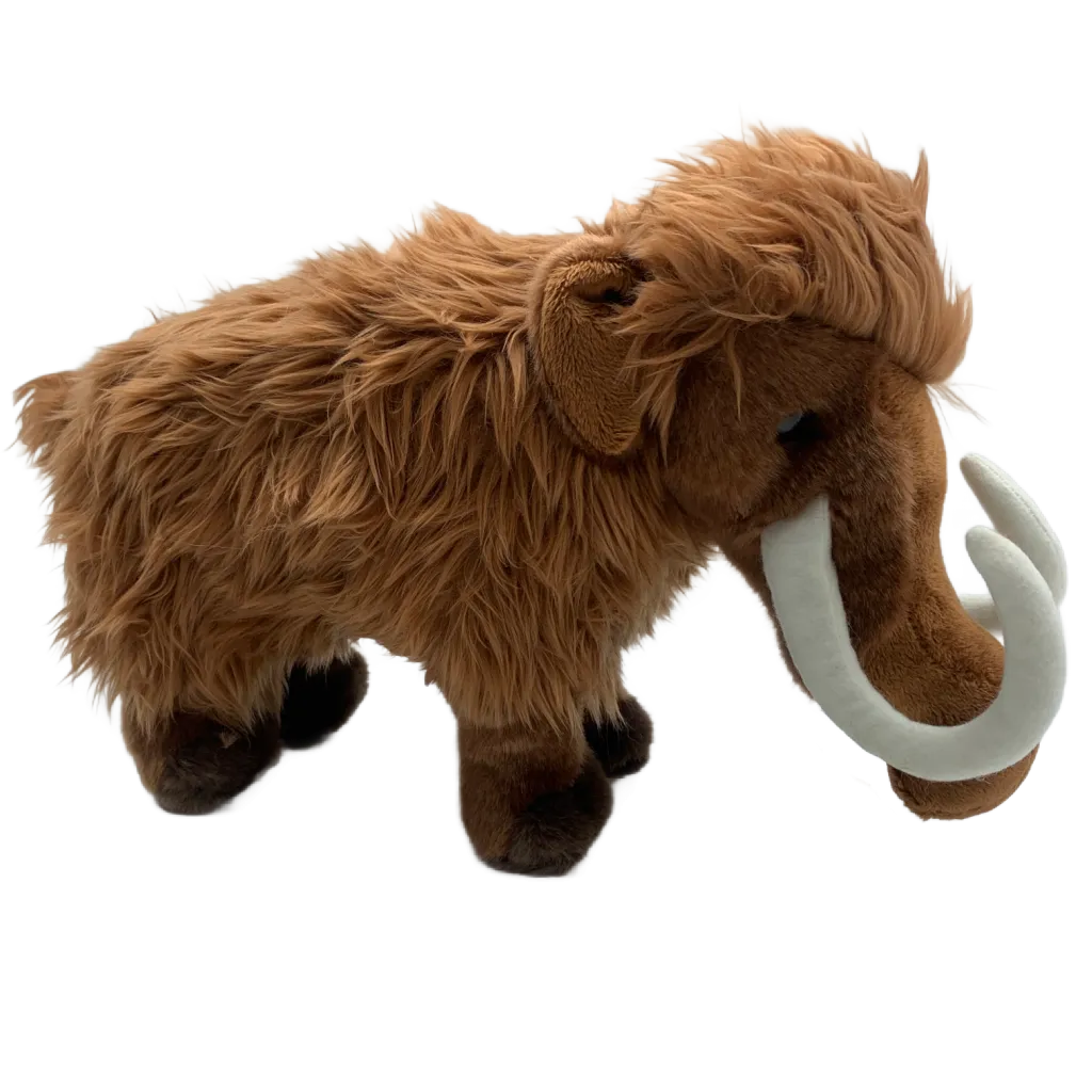 Tundra Woolly Mammoth Plush 12"