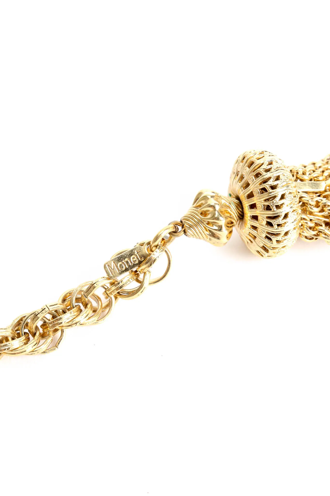 Twist Tassel Wrap Lariat
