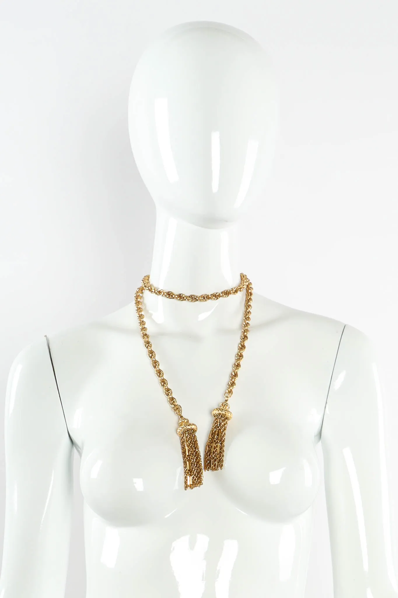 Twist Tassel Wrap Lariat