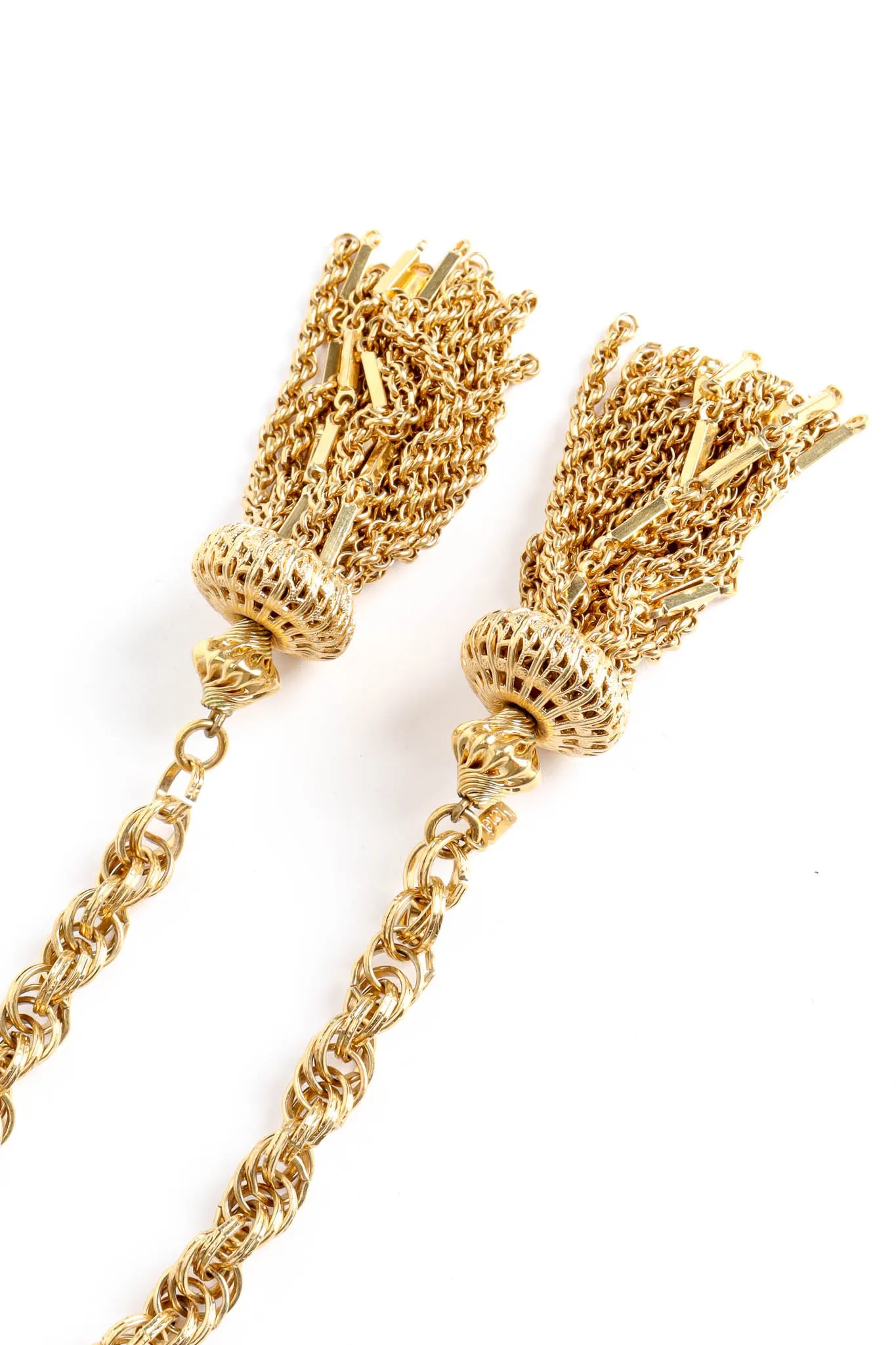 Twist Tassel Wrap Lariat