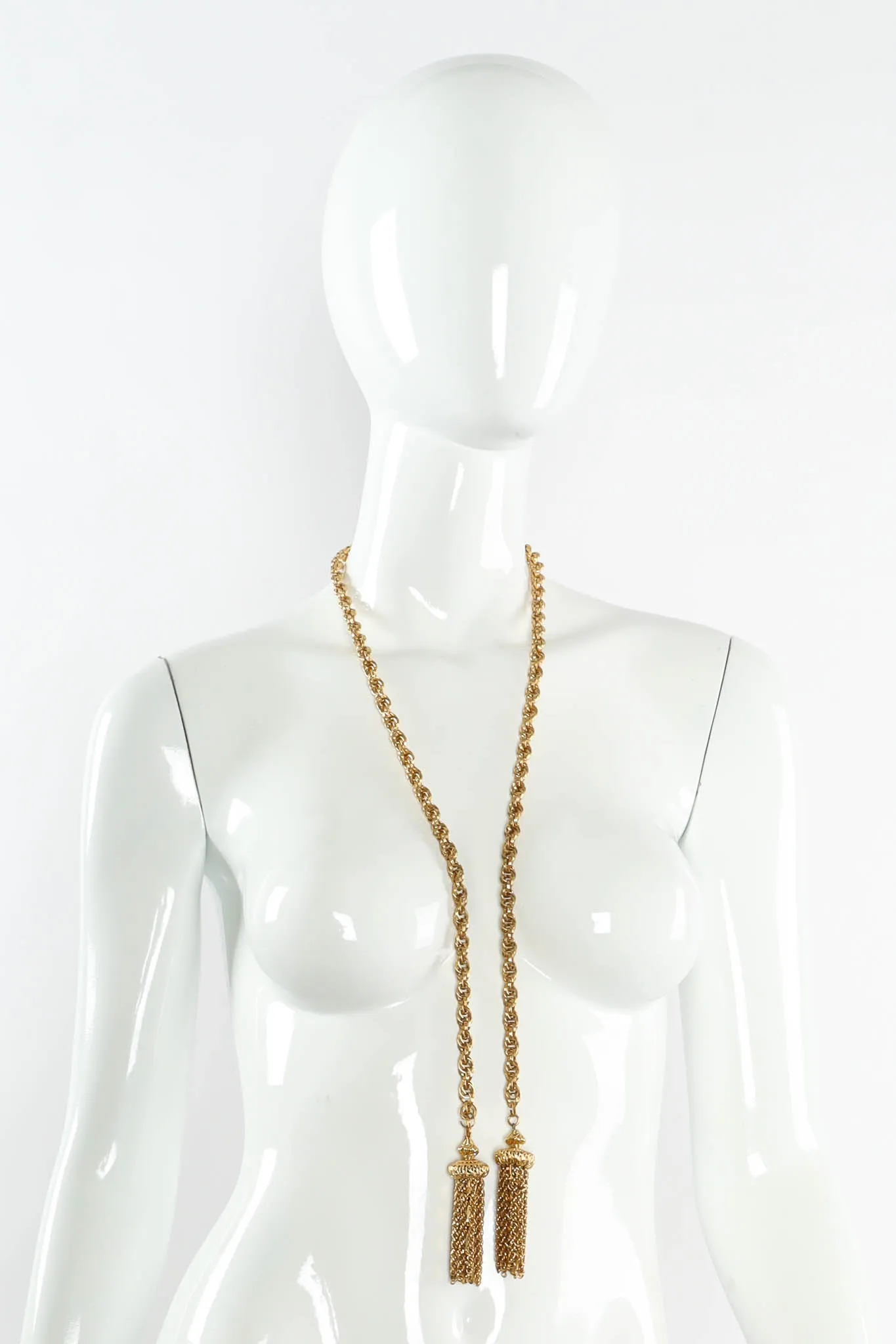 Twist Tassel Wrap Lariat