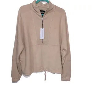 UGG Women's Elana Mixed Half Zip Pullover NWT