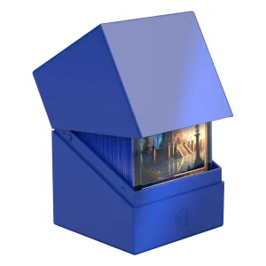 Ultimate Guard Boulder Deck Case 100  Solid Blue
