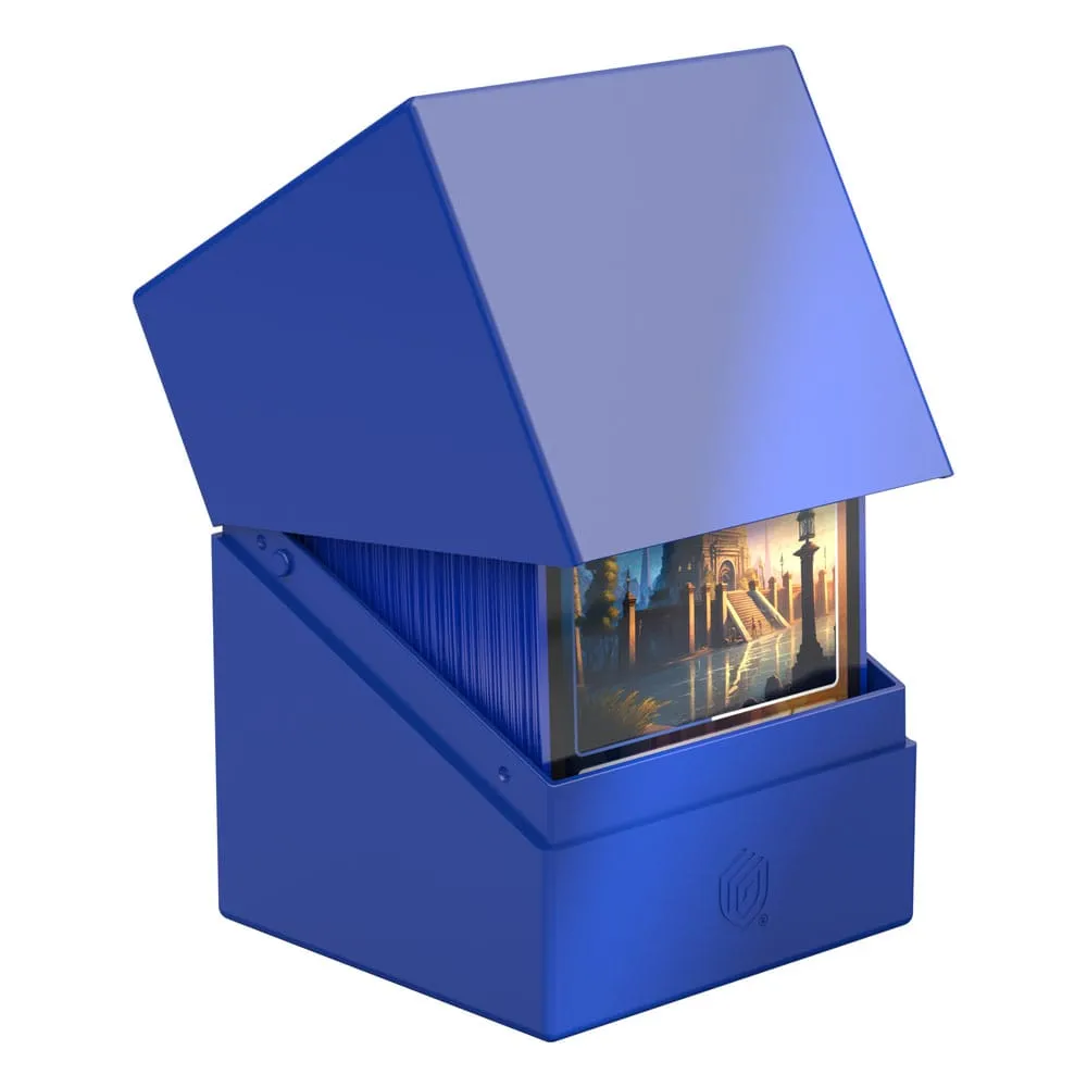Ultimate Guard Boulder Deck Case 100  Solid Blue