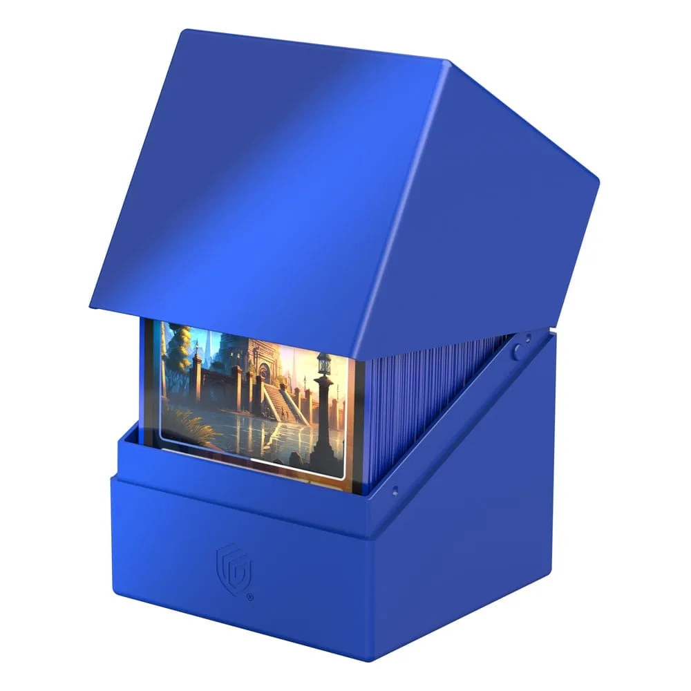 Ultimate Guard Boulder Deck Case 100  Solid Blue