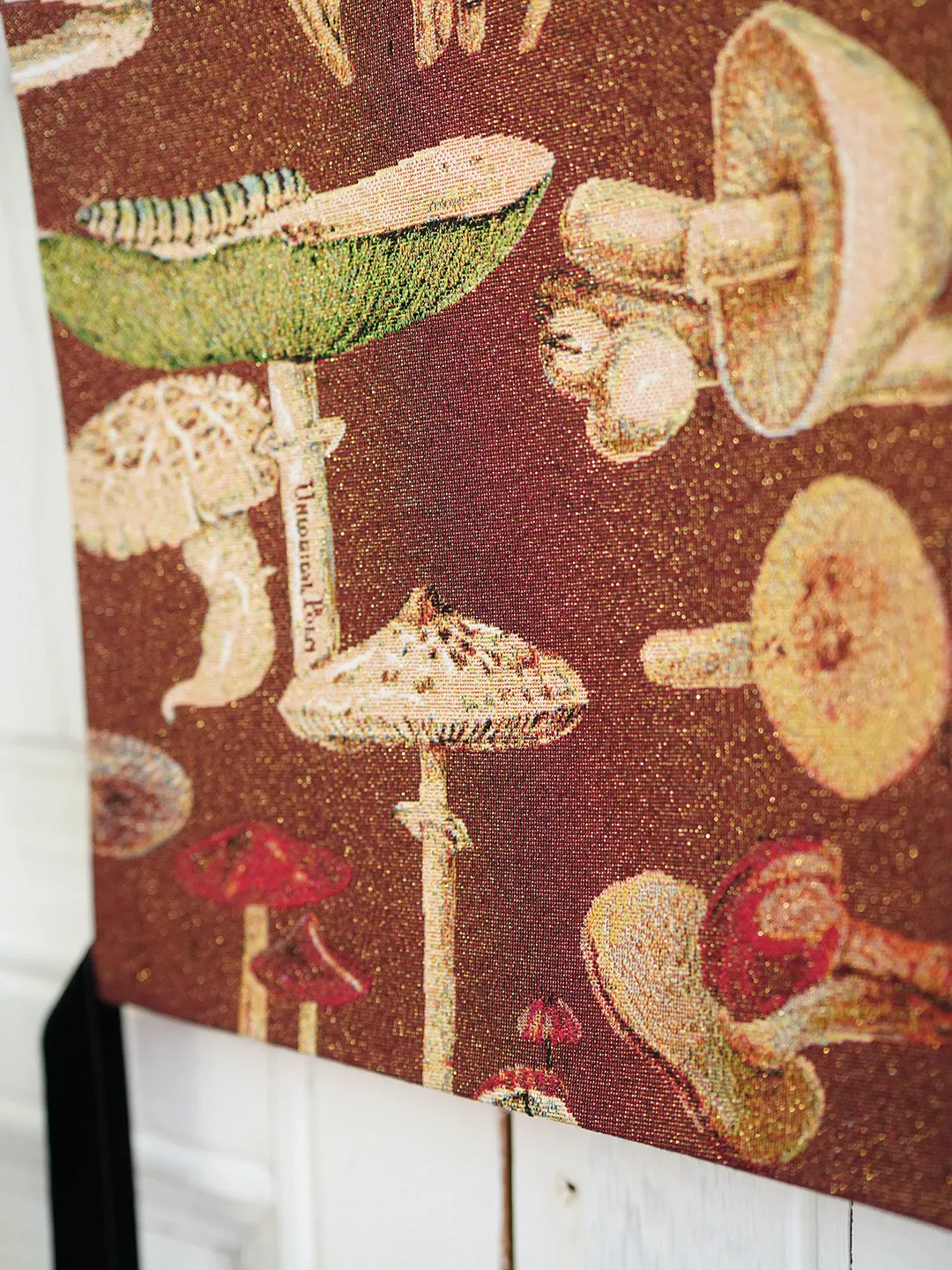 Unlogical Poem Mushroom Yarn-dyed Smock