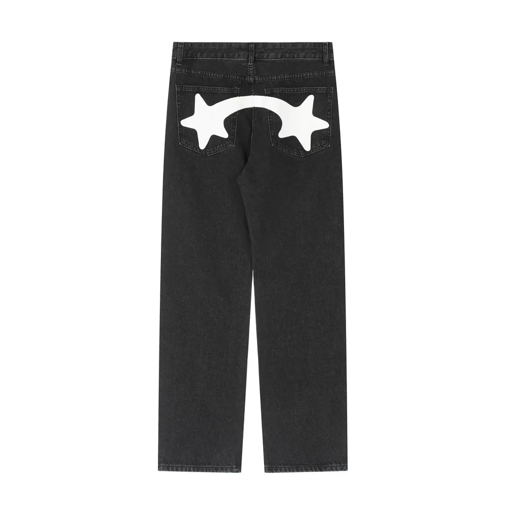 Urban Street Lightning Graphic Jeans