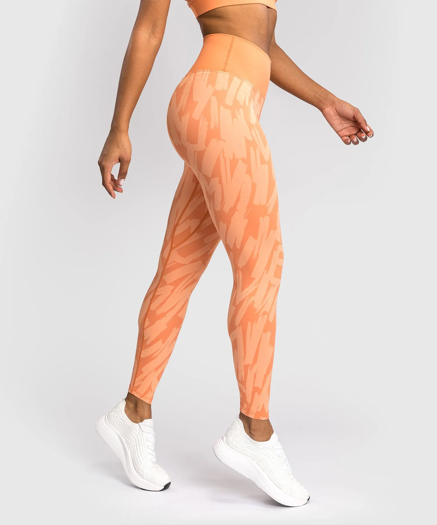 Venum Graffiti Leggings voor Vrouwen - Volledige Lengte - Fluweel Abrikoos