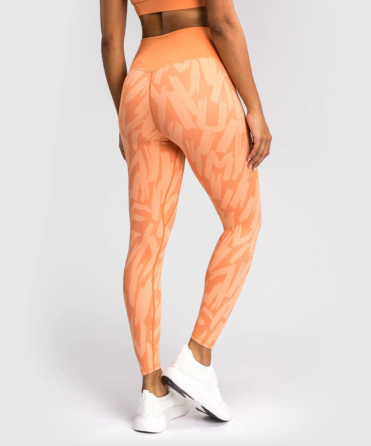 Venum Graffiti Leggings voor Vrouwen - Volledige Lengte - Fluweel Abrikoos