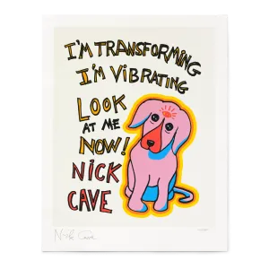 Vibrating Dog Silkscreen Print