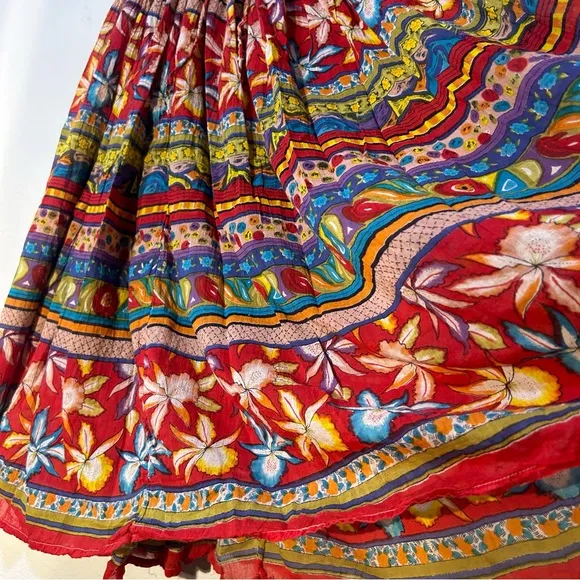Vintage 80s Floral Skirt