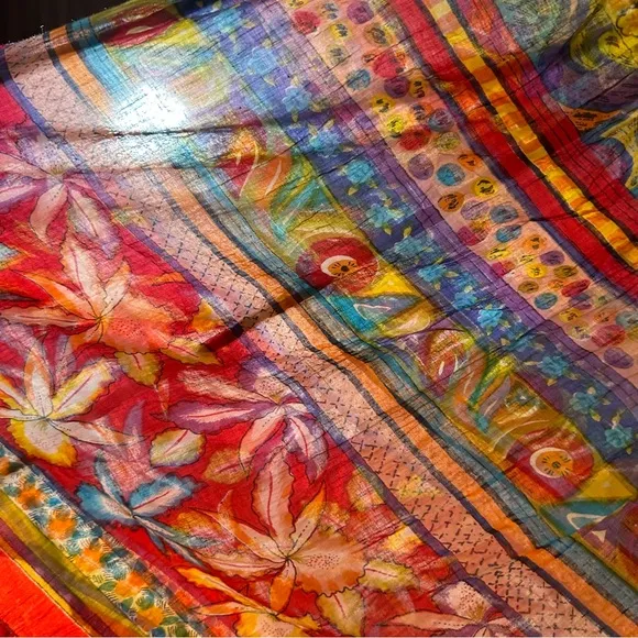 Vintage 80s Floral Skirt