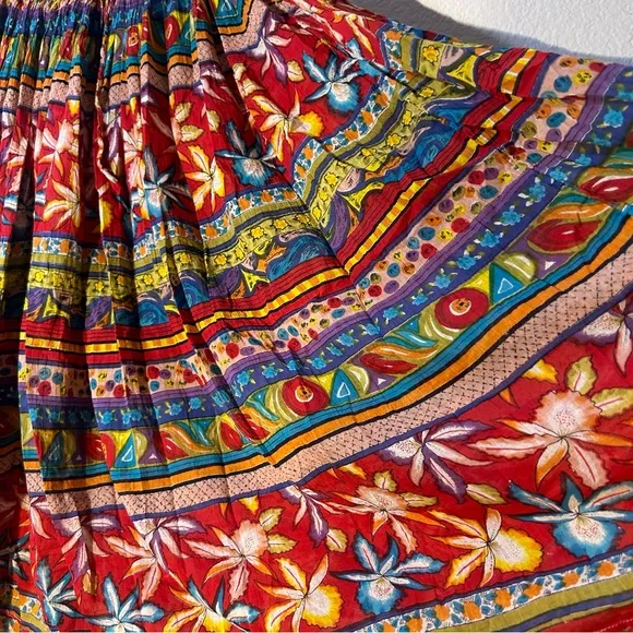 Vintage 80s Floral Skirt
