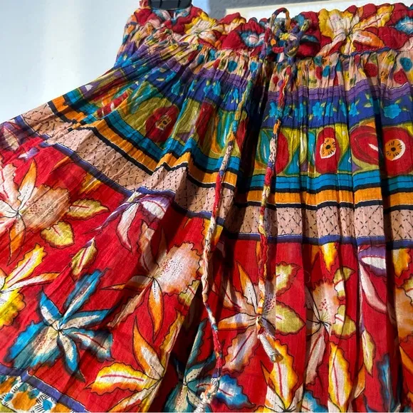 Vintage 80s Floral Skirt
