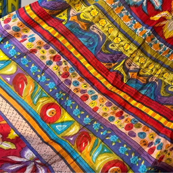 Vintage 80s Floral Skirt