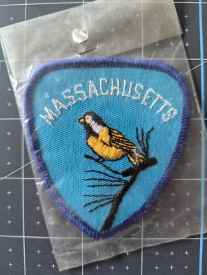 Vintage Massachusetts Patch
