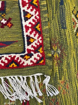Vintage Moroccan area rug from Akhnif, Wool and Thread, 8.66ft x 5.21ft or 264cm x 159cm