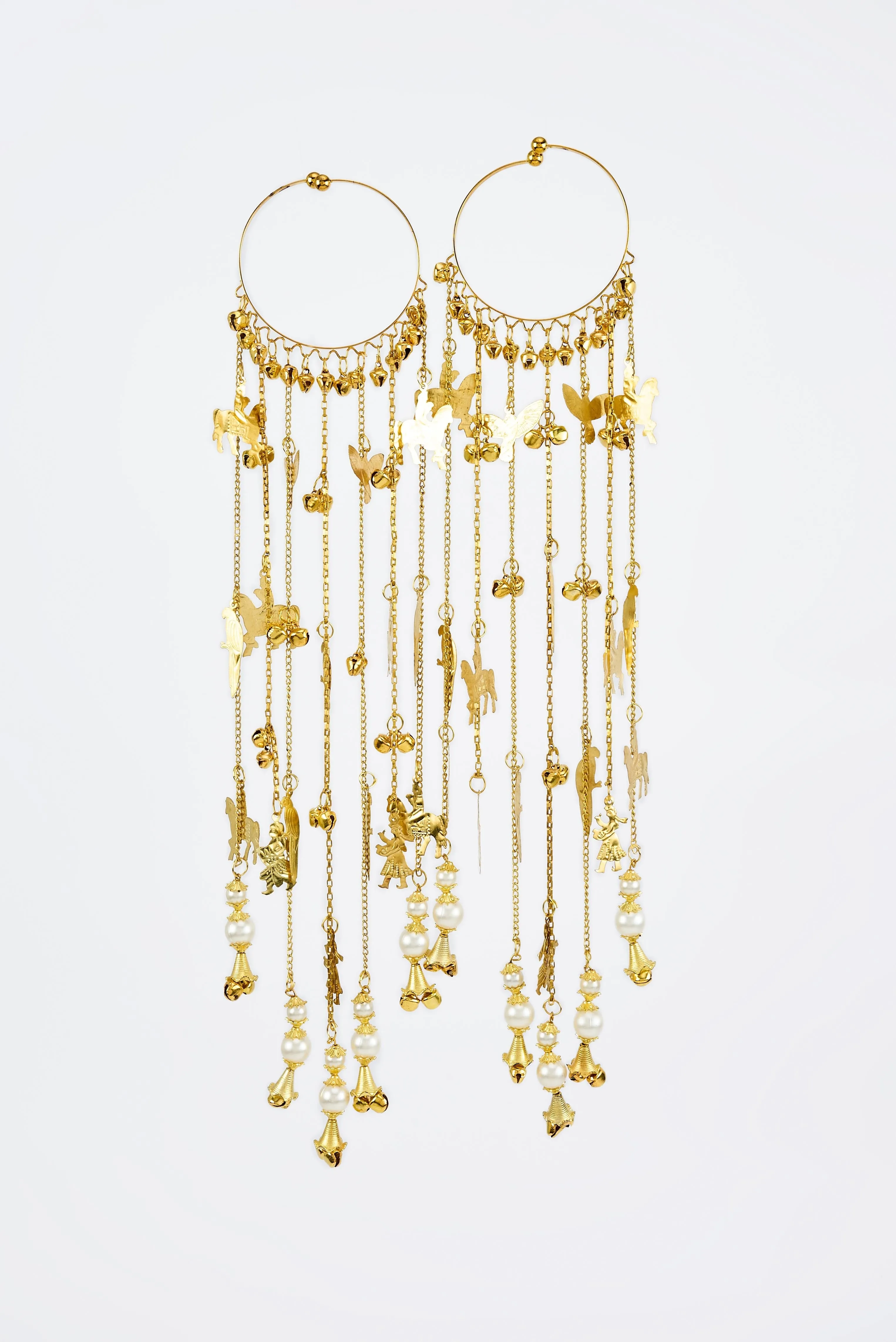 vivinia BY VIDHI MEHRA Gold Plated Womens Pair of Kaleeras (Freesize)