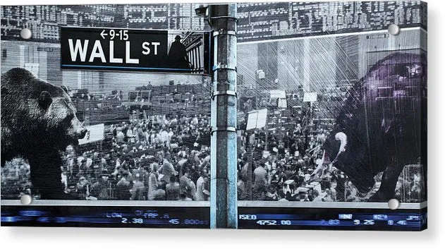 Wall Street - Acrylic Print