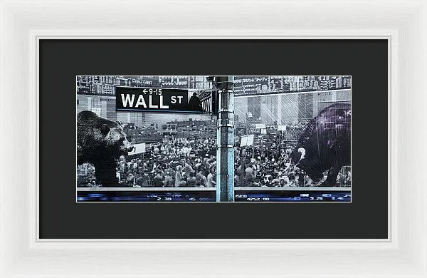 Wall Street - Framed Print