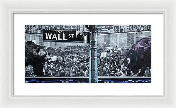 Wall Street - Framed Print