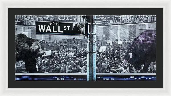 Wall Street - Framed Print