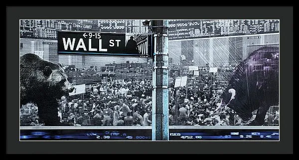 Wall Street - Framed Print
