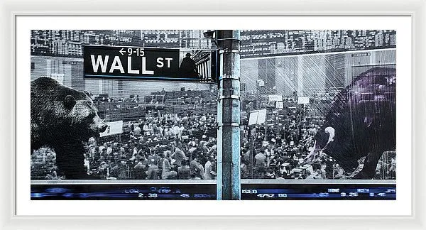 Wall Street - Framed Print