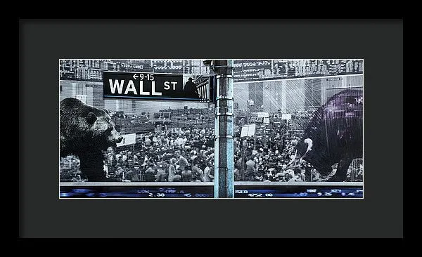 Wall Street - Framed Print