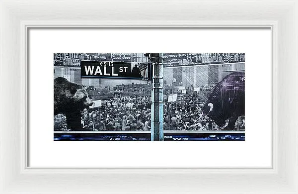 Wall Street - Framed Print
