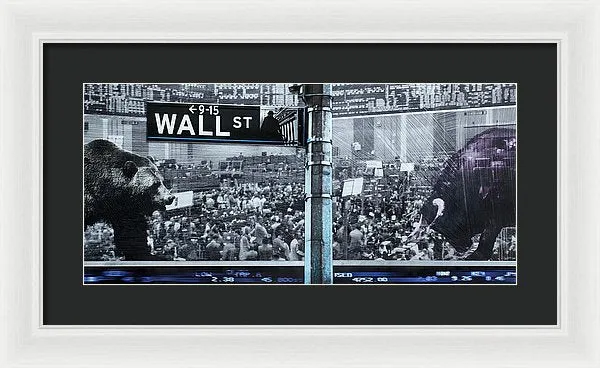 Wall Street - Framed Print