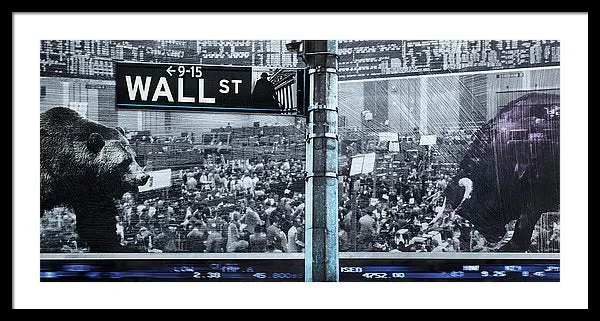 Wall Street - Framed Print