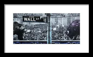 Wall Street - Framed Print