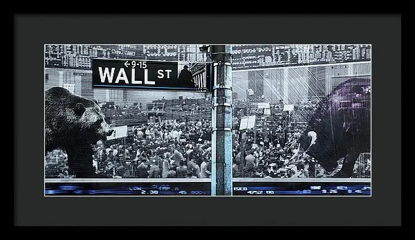 Wall Street - Framed Print